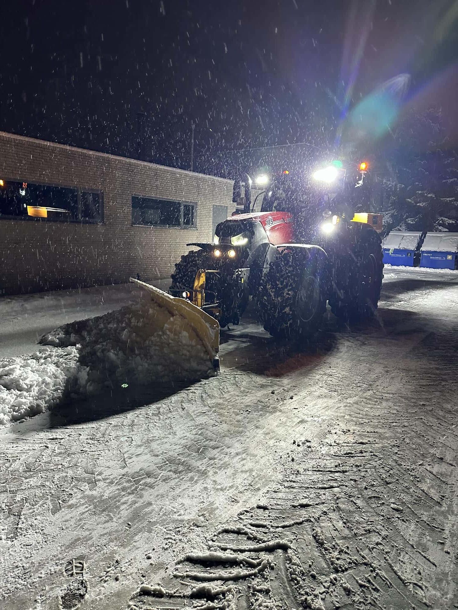 Snerydning i Randers